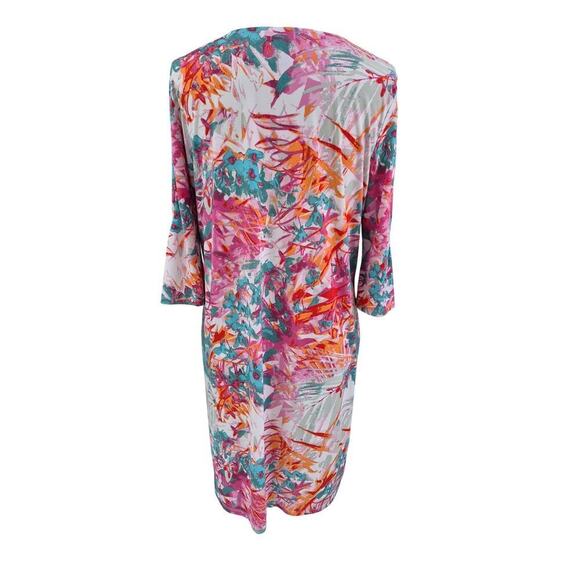 Alexandria & Oak Poky Blend Dress White/Multi Sz XL - Picture 3 of 4